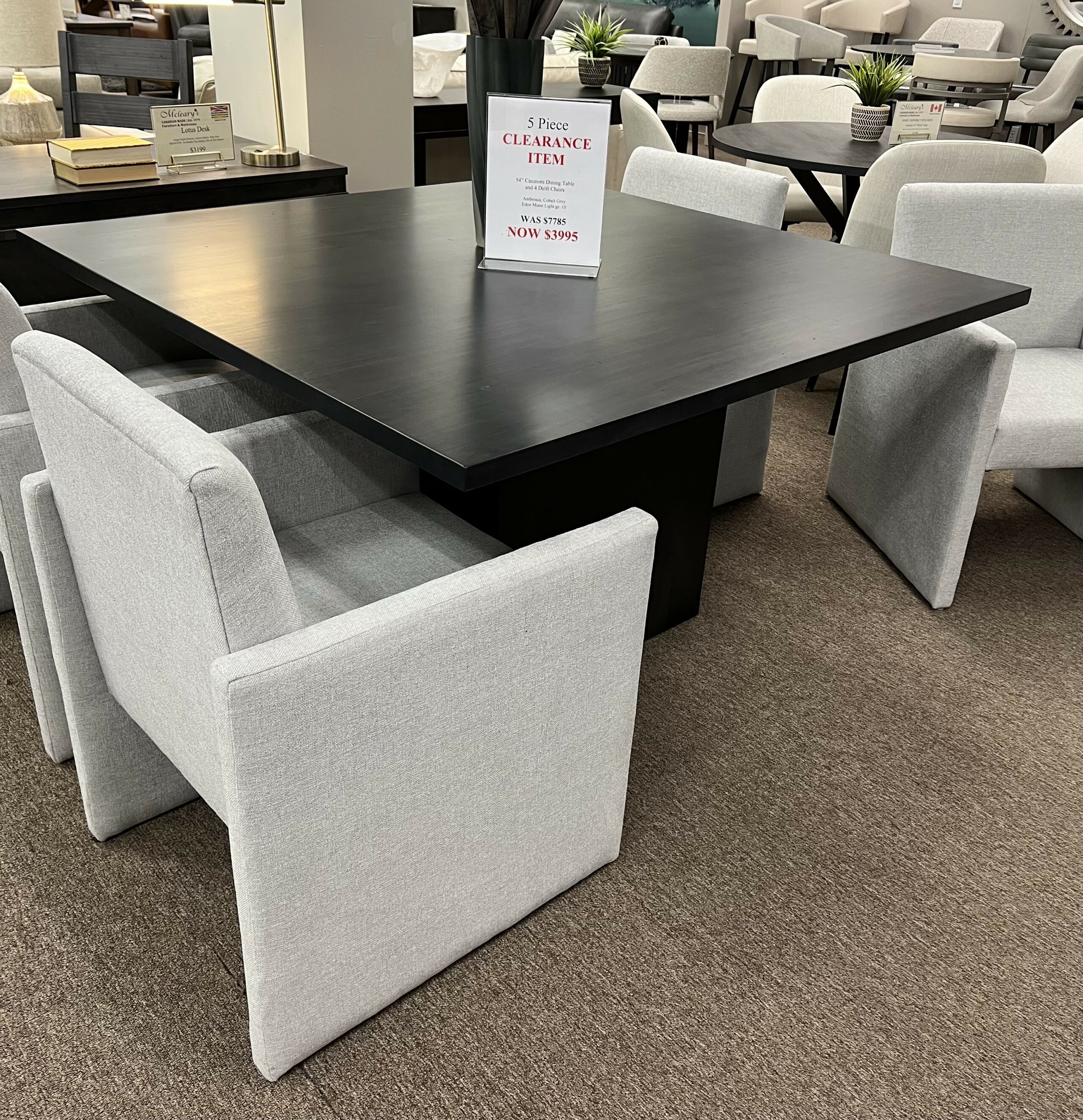 Canmore 54" square table