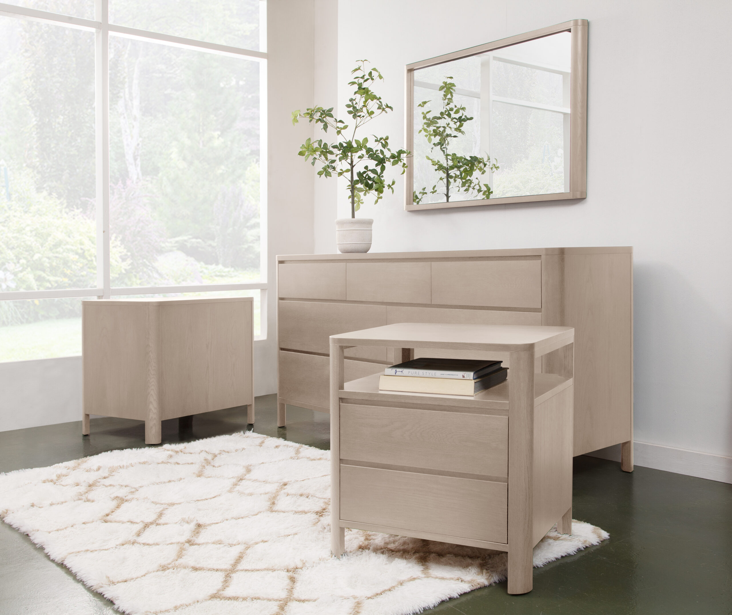 Curva Wood Poster Headboard