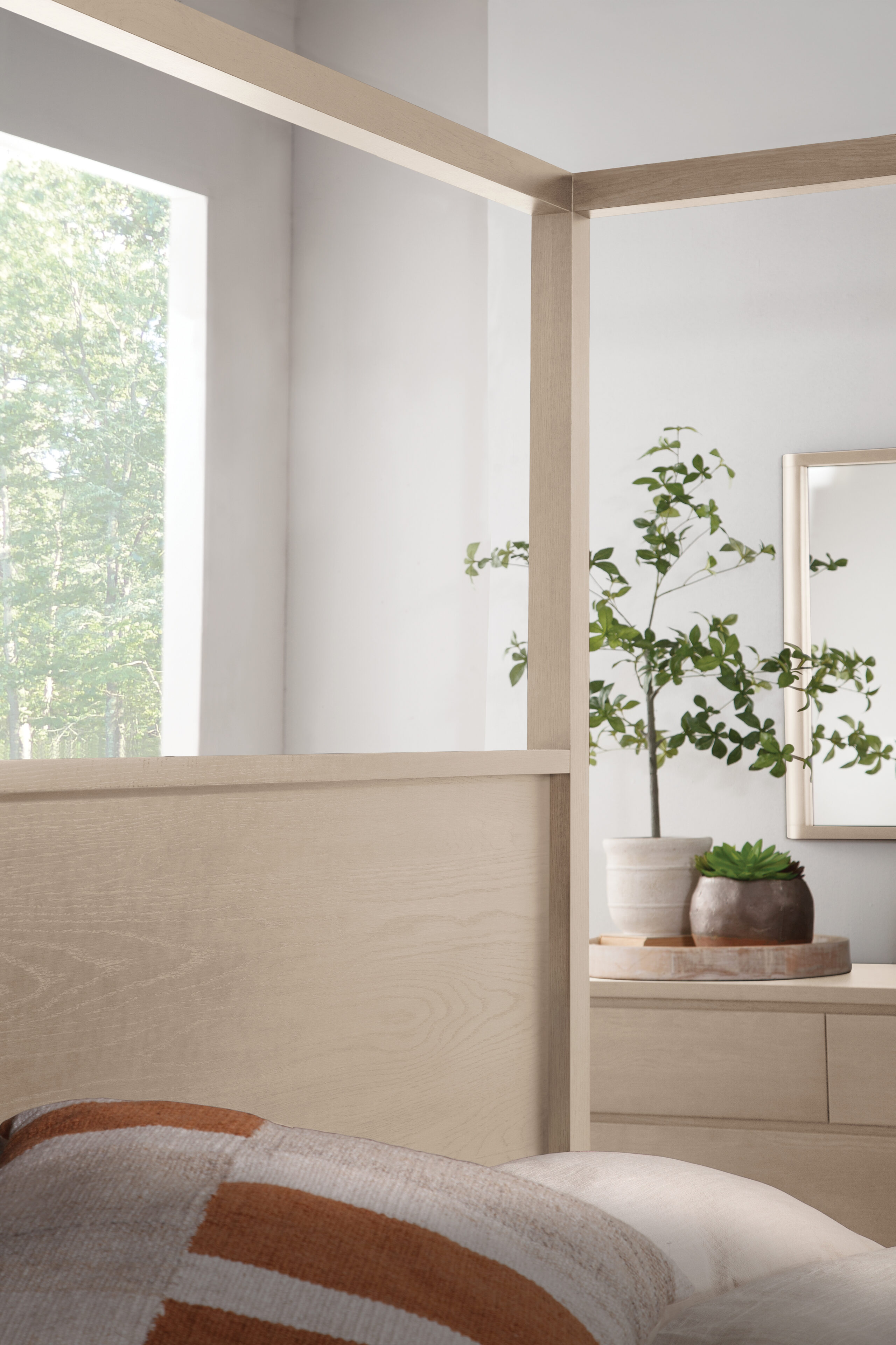 Curva Wood Poster Headboard