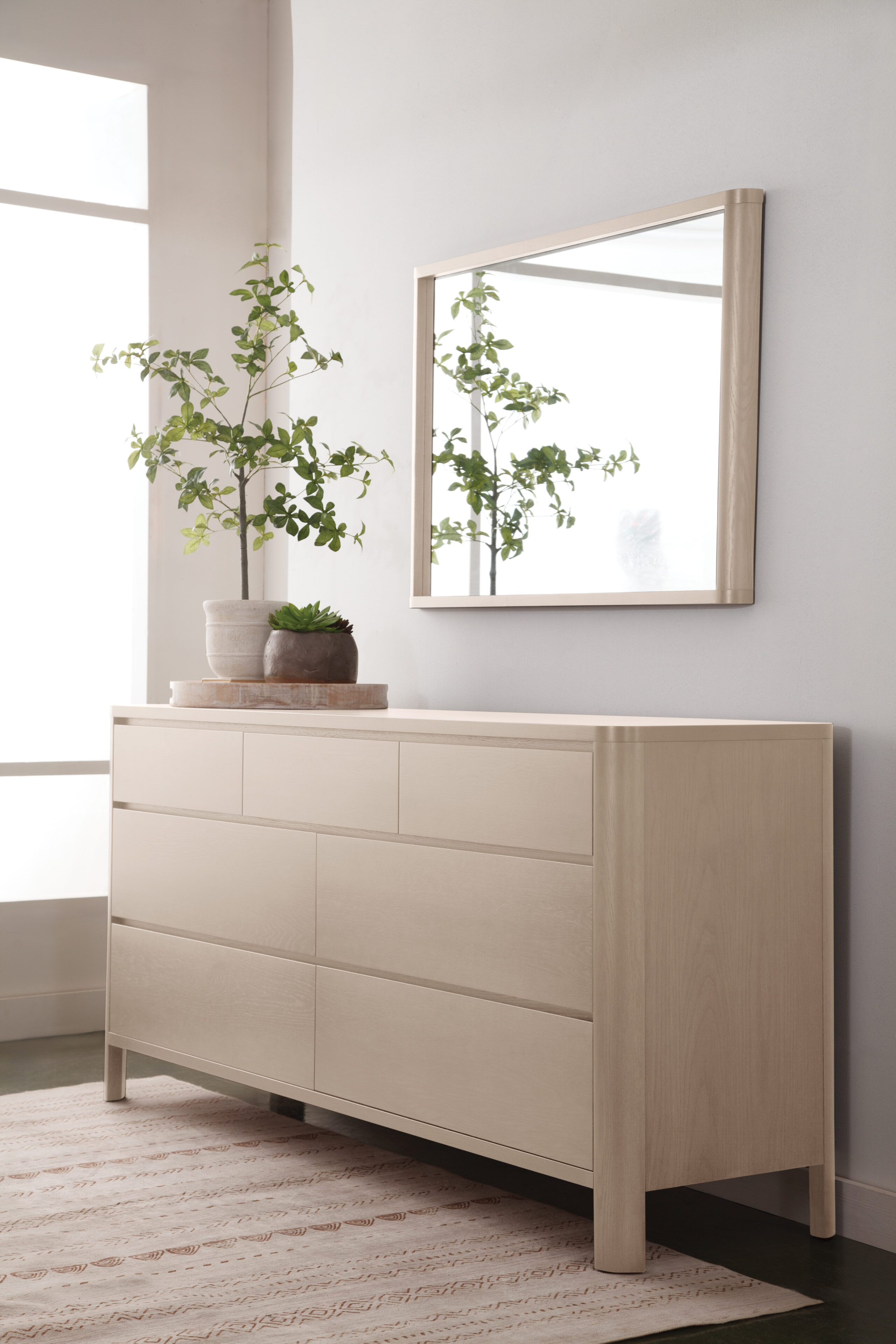 Curva Wood Poster Headboard