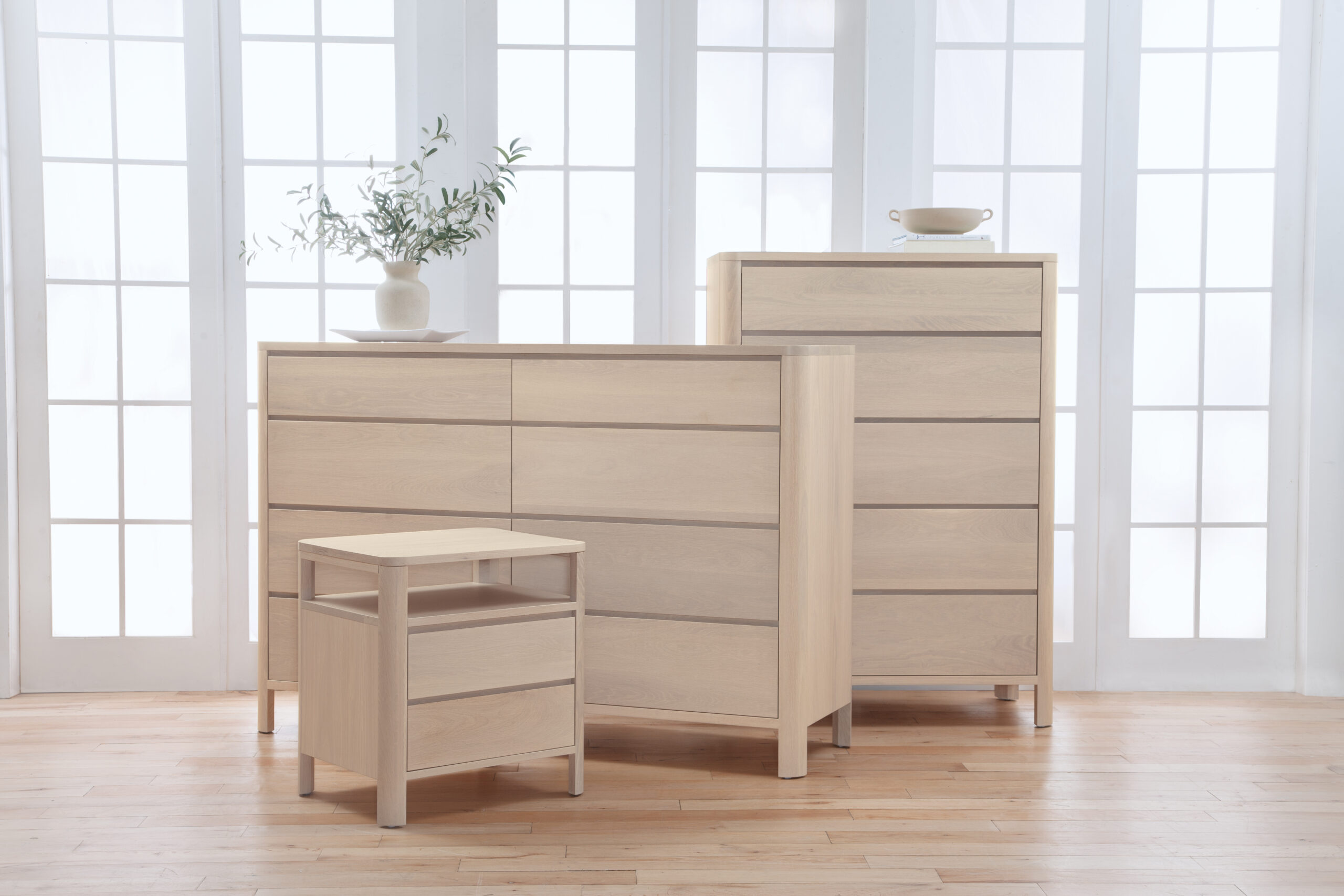 Curva Wood Poster Headboard