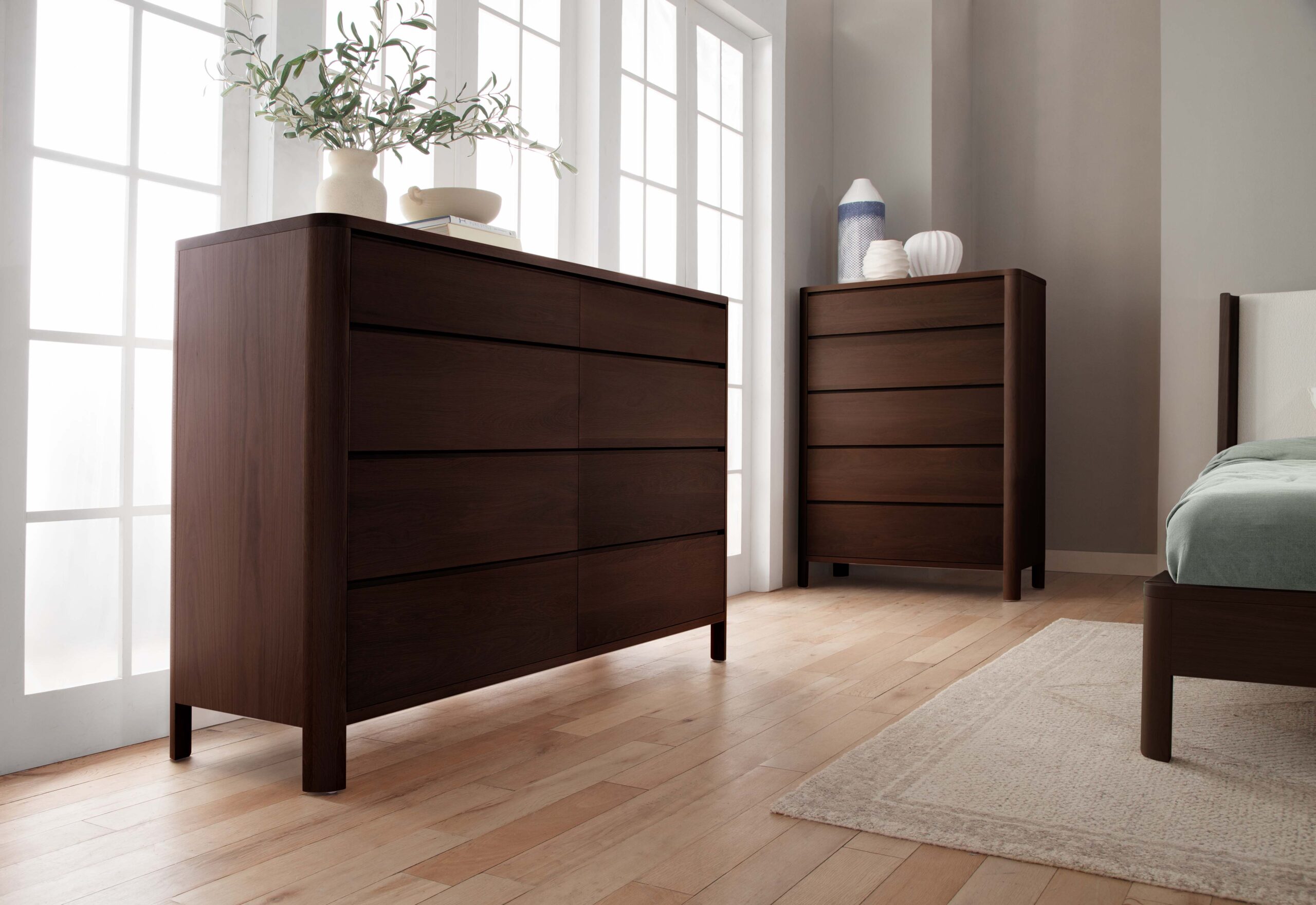 Curva Wood Poster Headboard