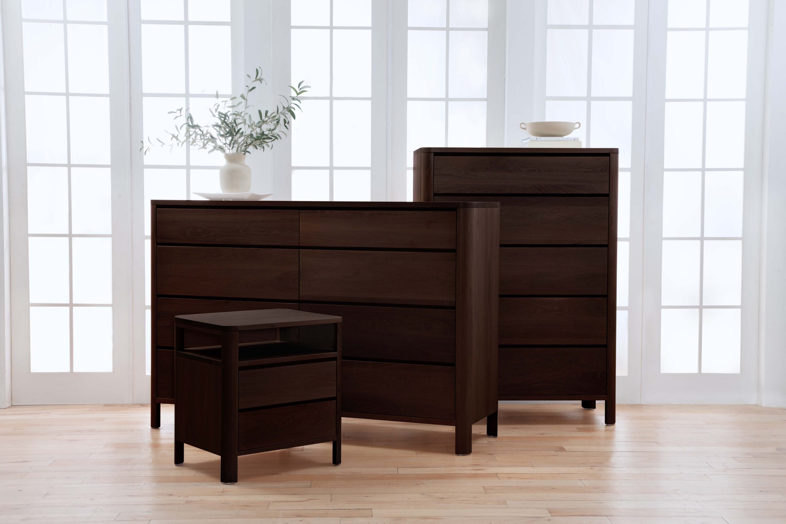 Curva Wood Poster Headboard