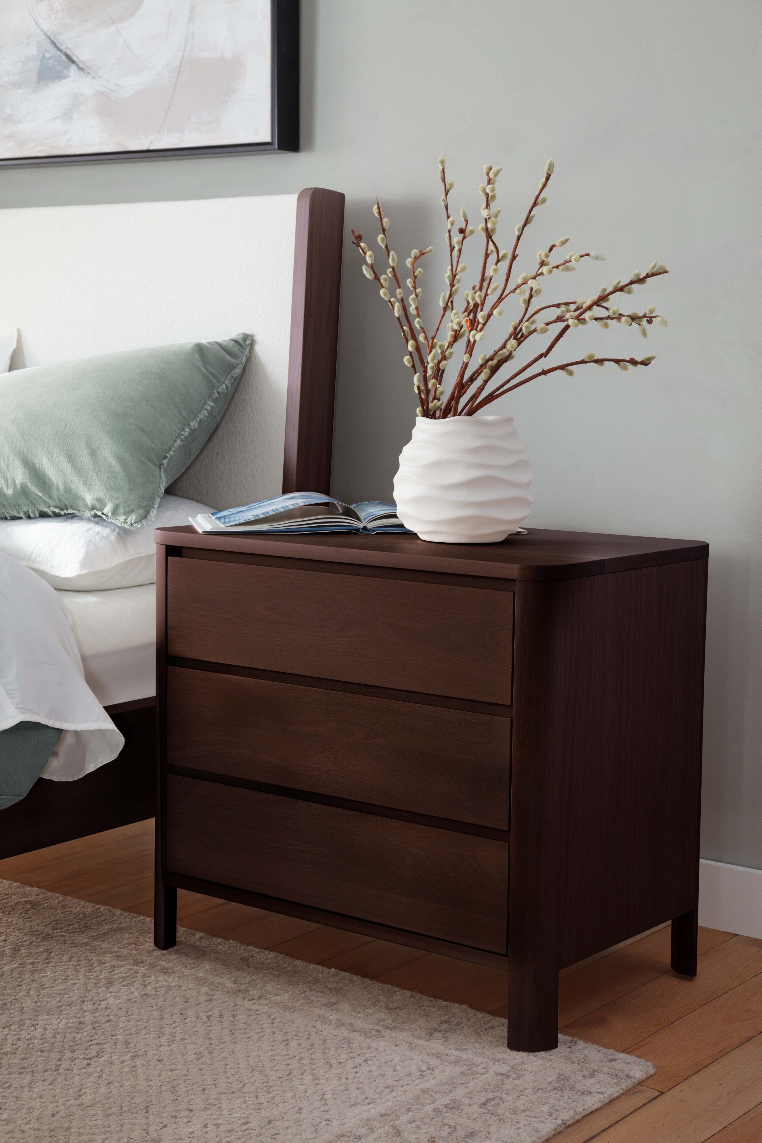 Curva Wood Poster Headboard