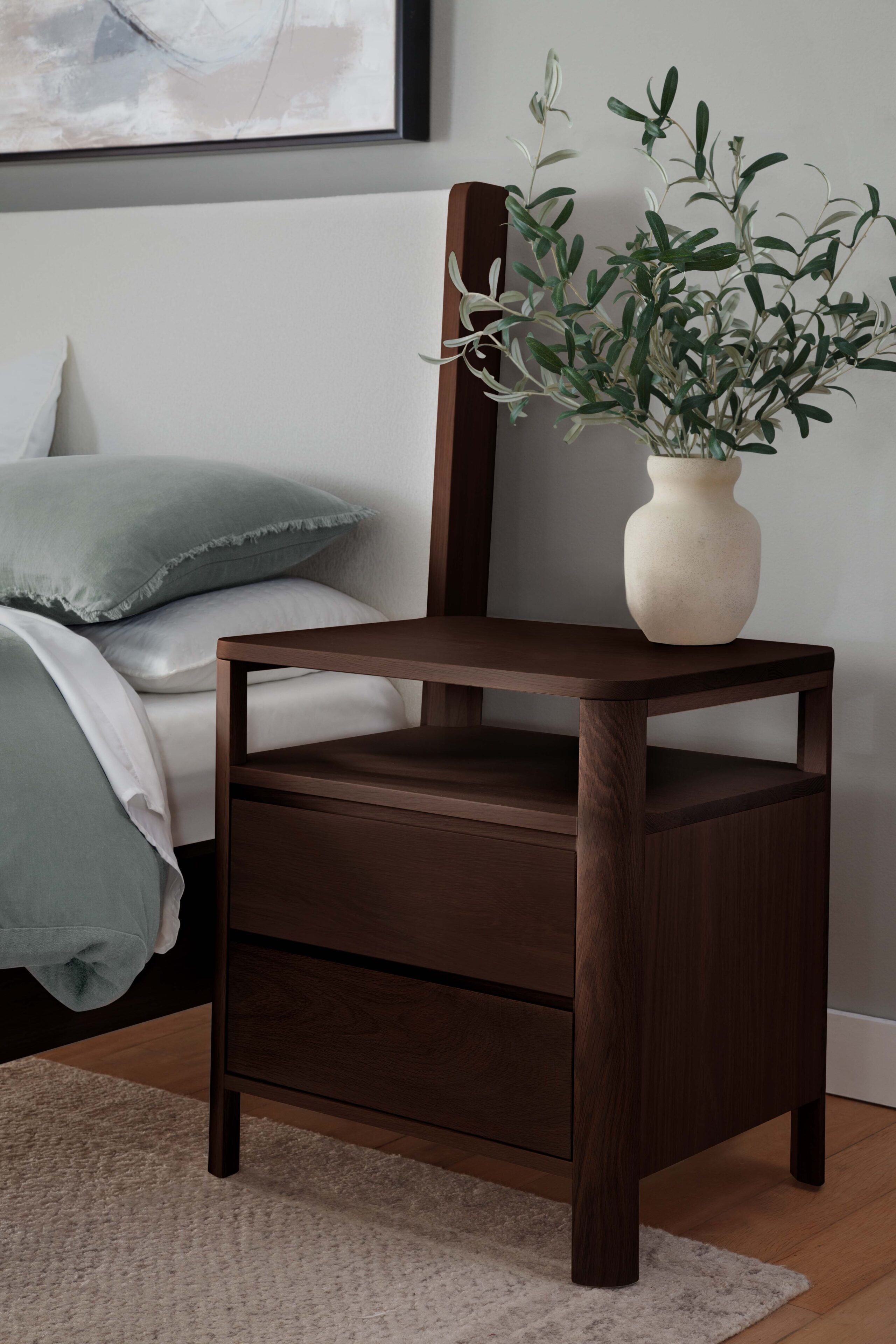 Curva Wood Poster Headboard