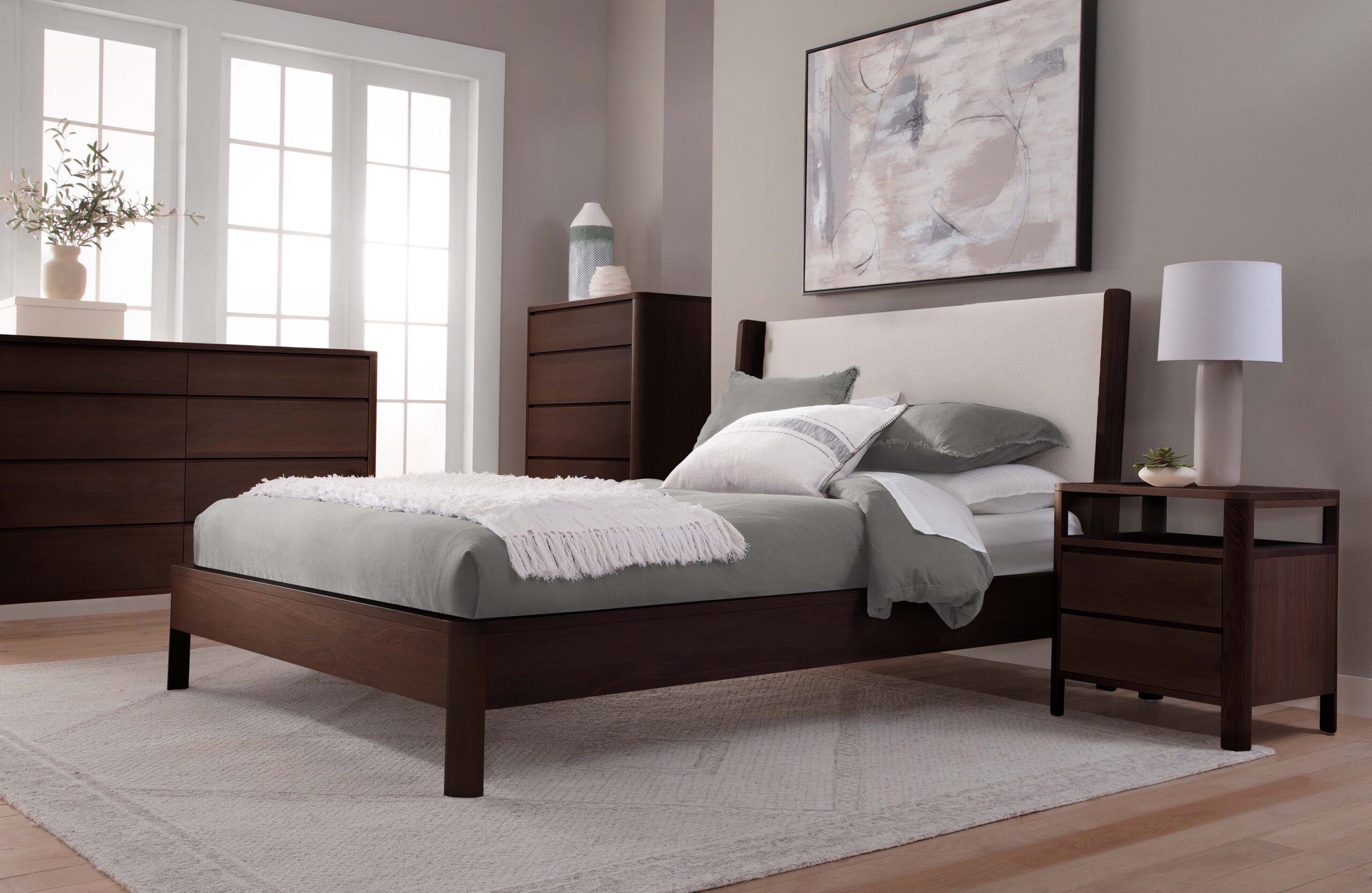 Curva Wood Poster Headboard