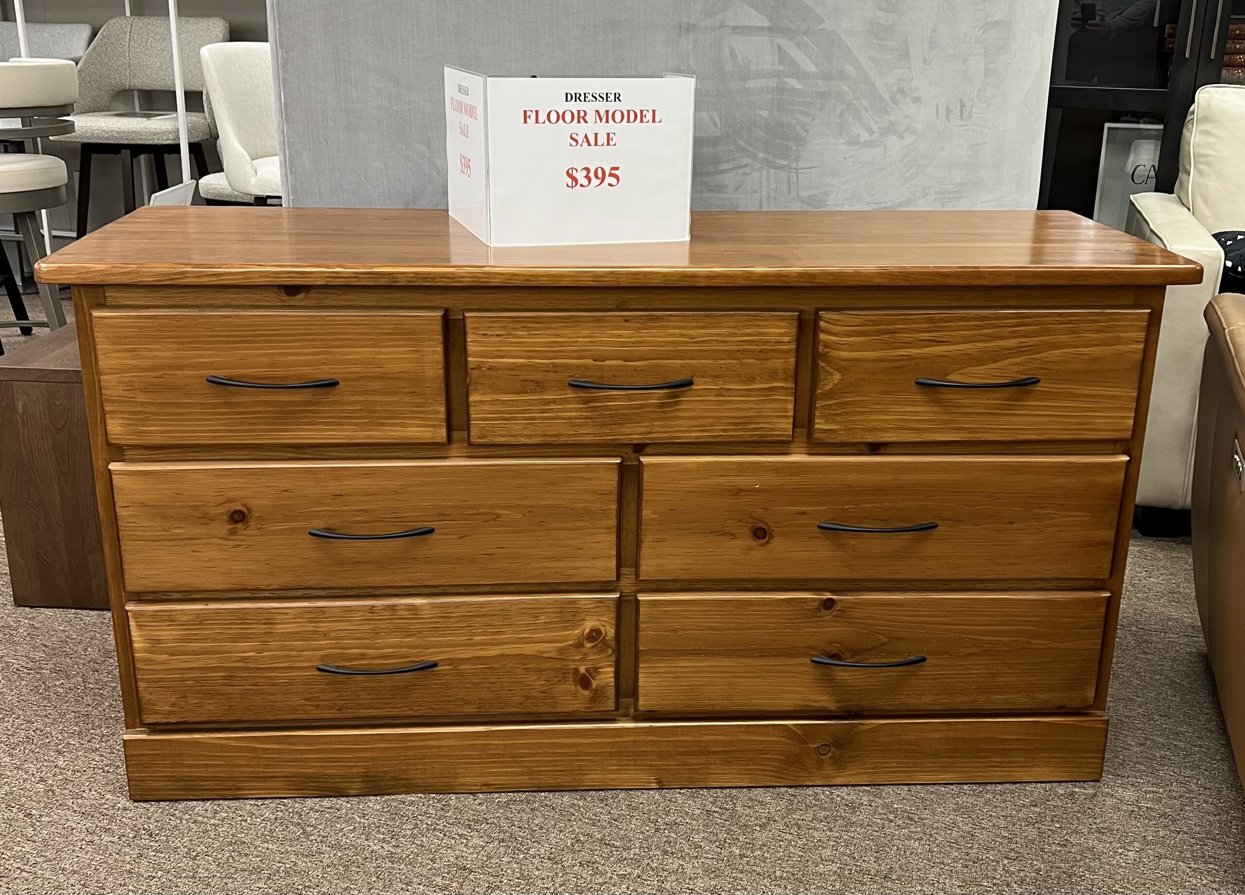 Shaker 7 drawer dresser