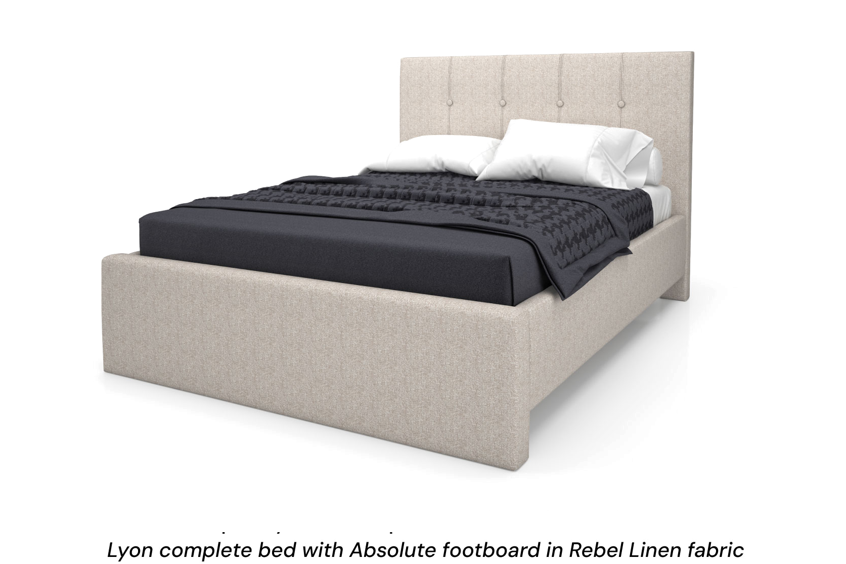 Lyon Upholstered Bed Frame