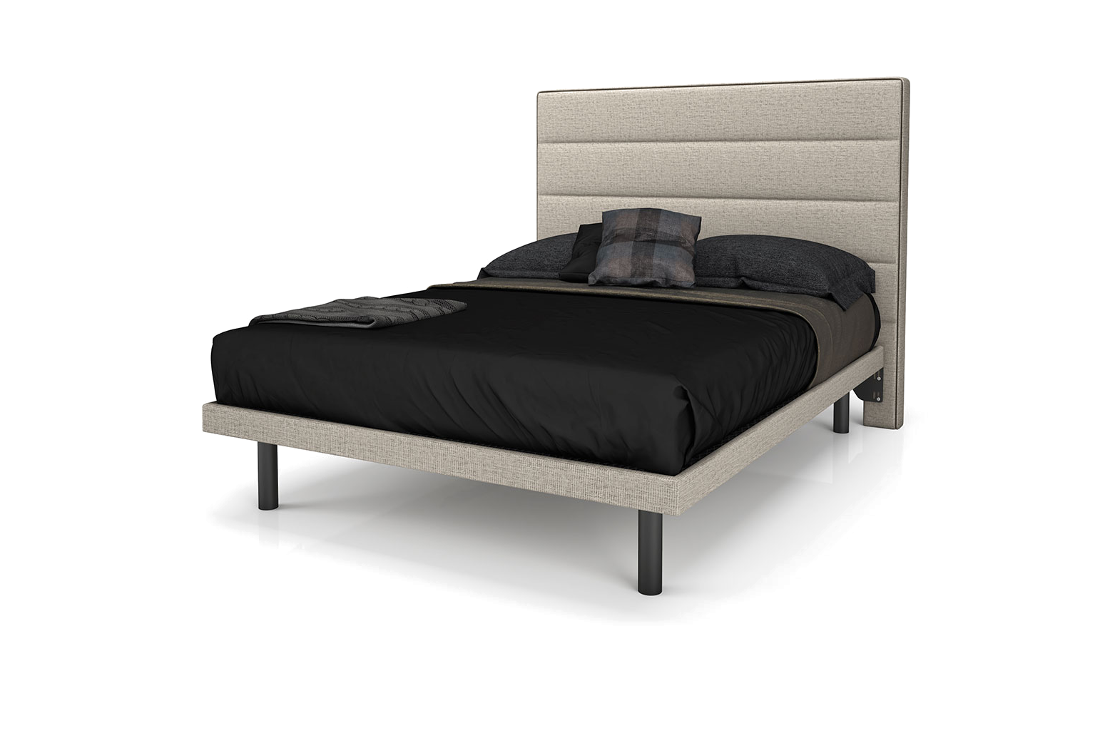Reflexx Platform Bed Base with Adelaide Headboard