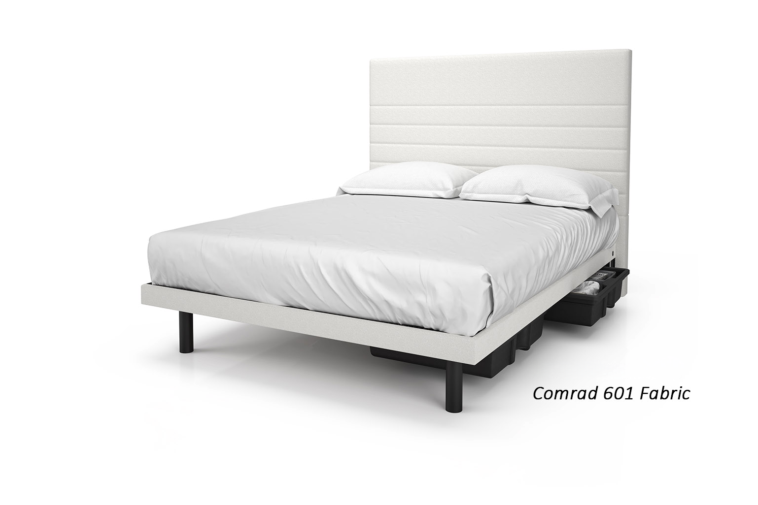Reflexx Platform Bed Base with Sunset Headboard