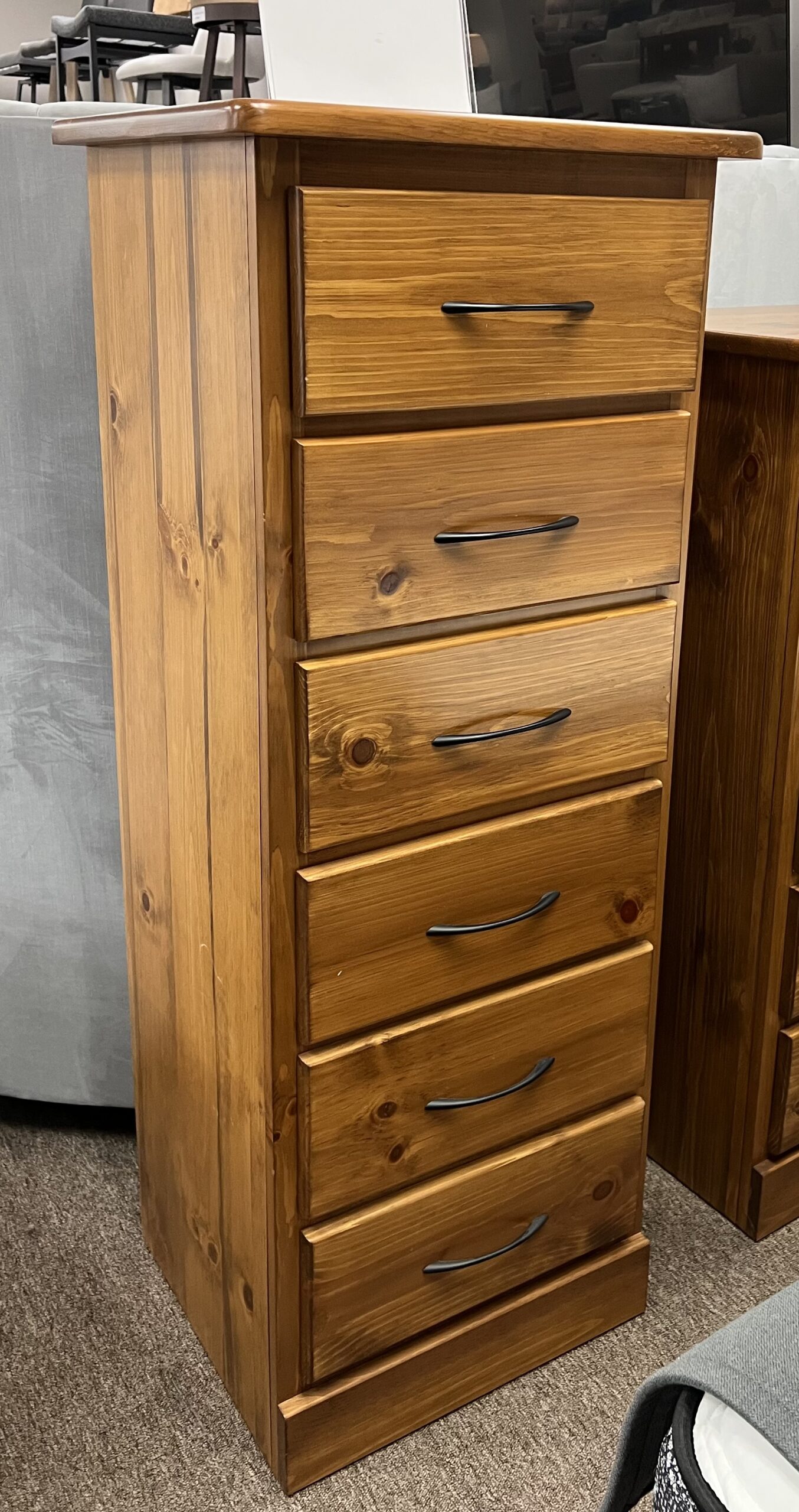 Pine narrow chest