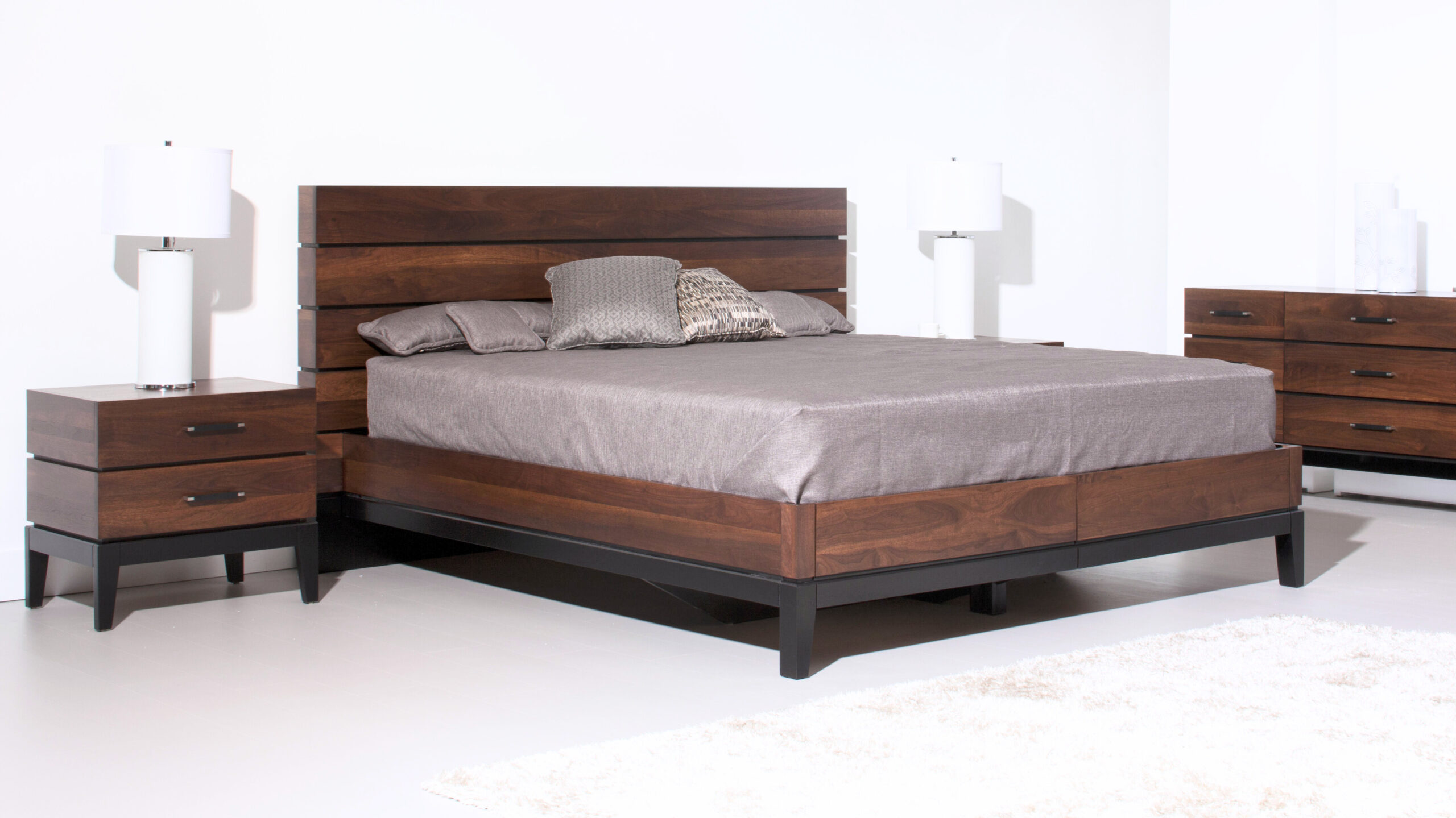 Definity Wood Panel Bed
