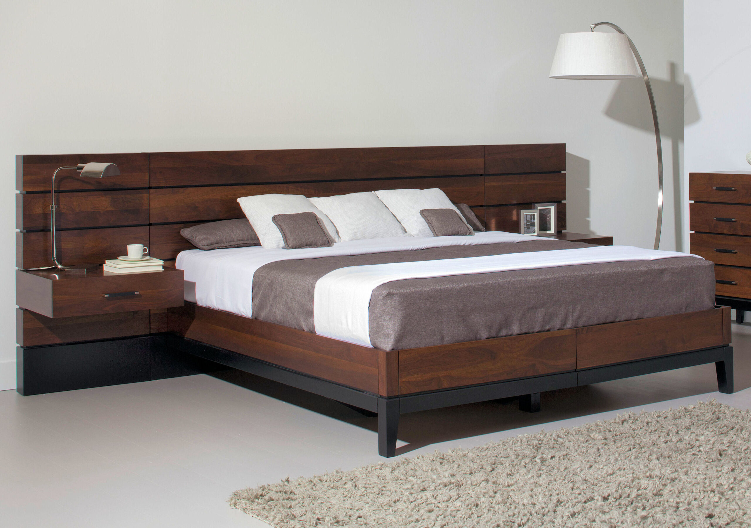 Definity Wood Panel Bed w/ Storage Drawers
