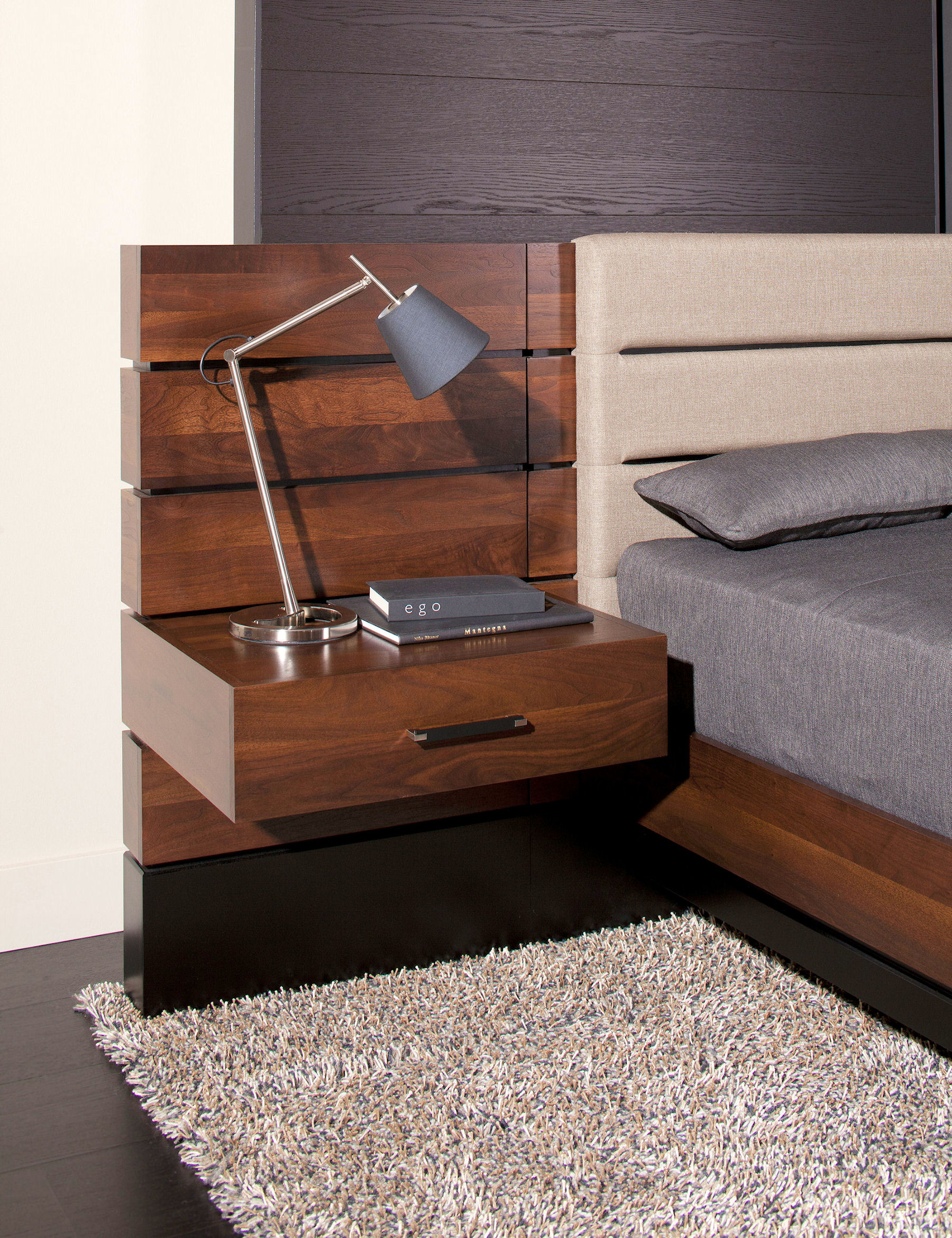 Definity Wood Panel Bed w/ Storage Drawers