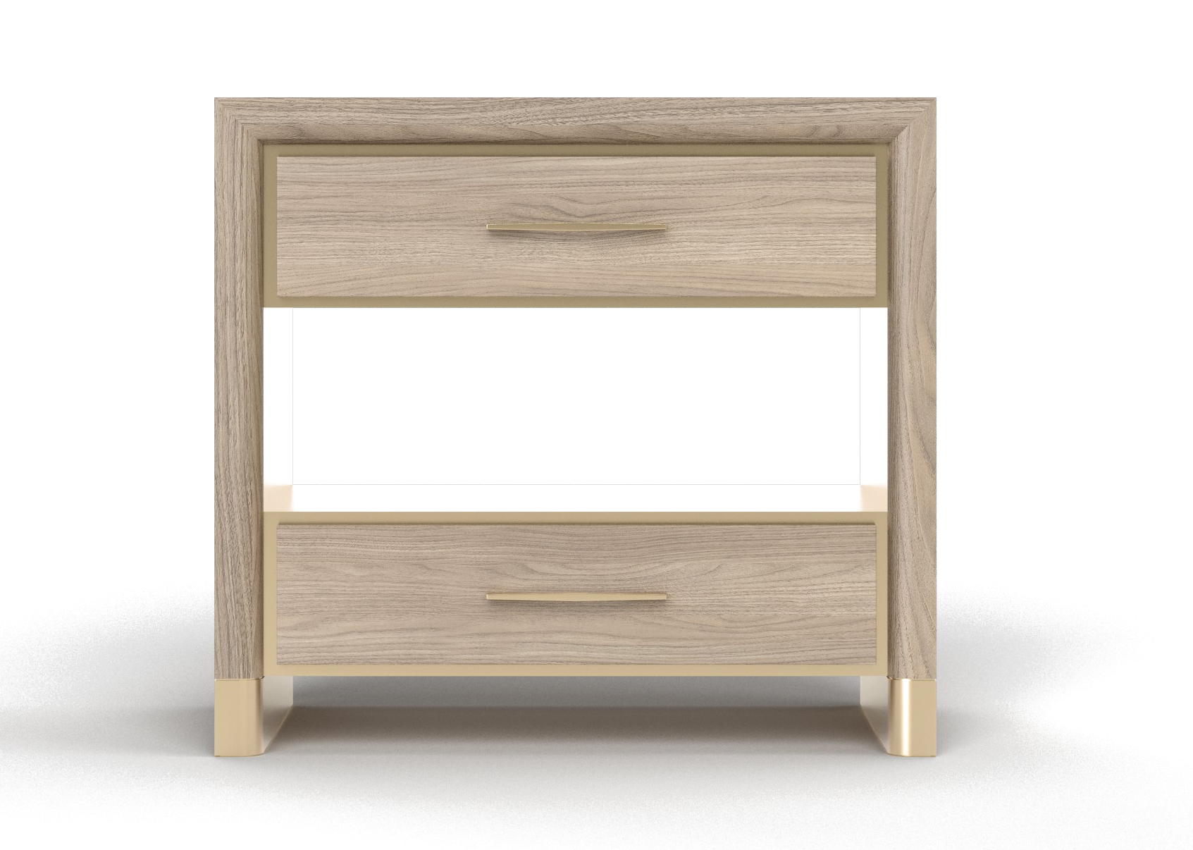 Allure 3 Drawer Night Stand