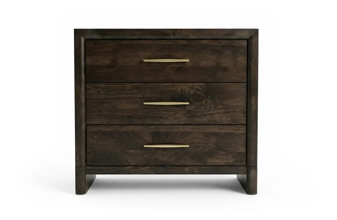 Allure 3 Drawer Night Stand