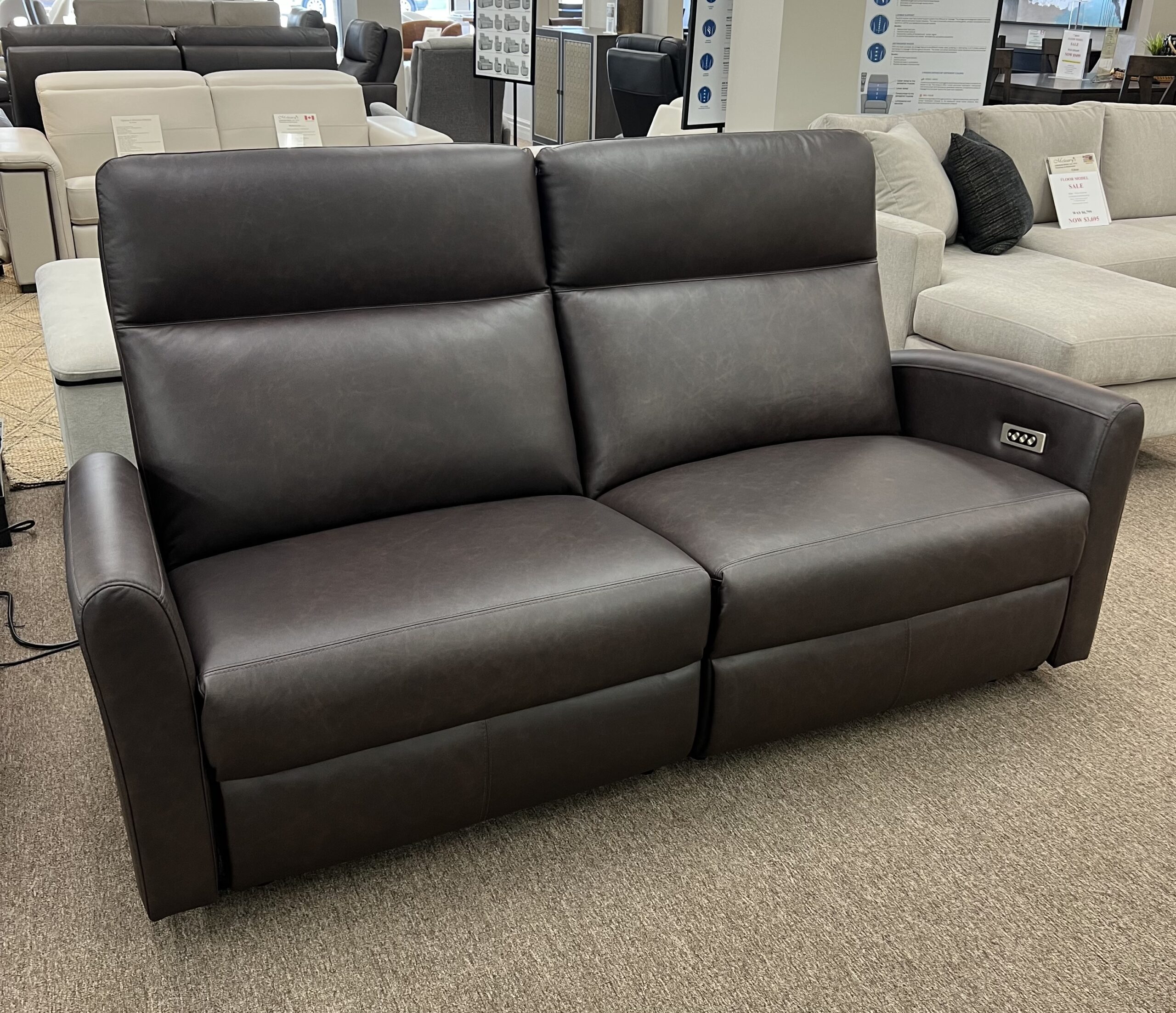 art 7000 condo sofa recliner