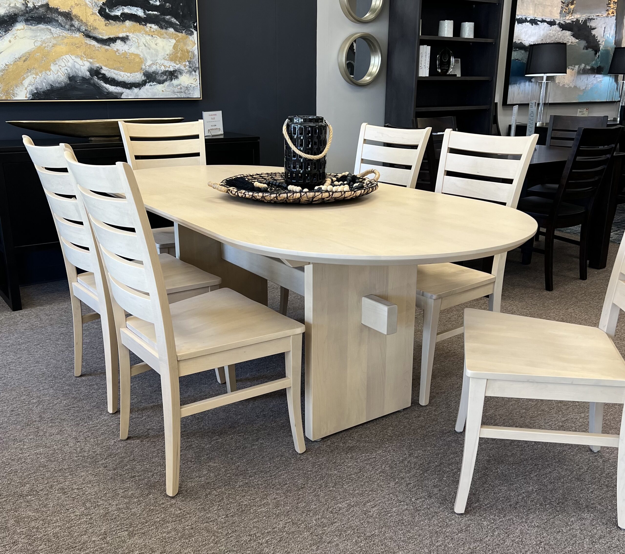 Electra table with 6 chairs