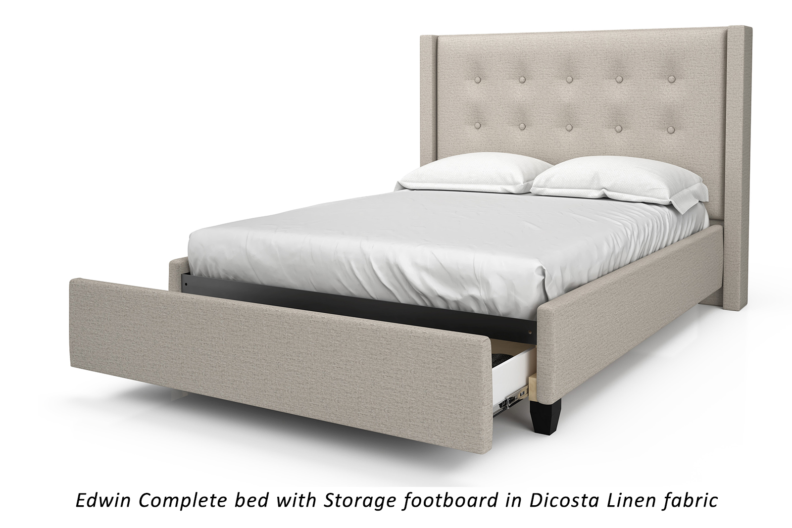 Edwin Upholstered Bed Frame