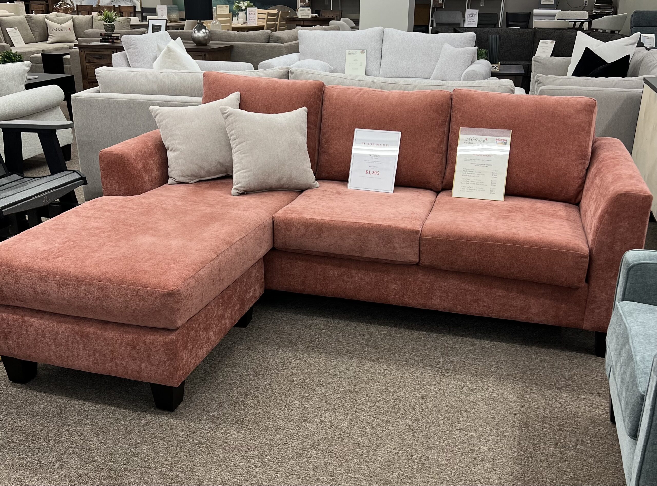Bronson reversible sectional