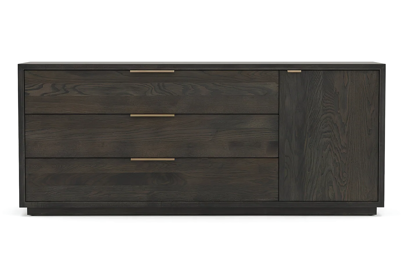 Zenith 1 Door 3 Drawer Dresser/Console